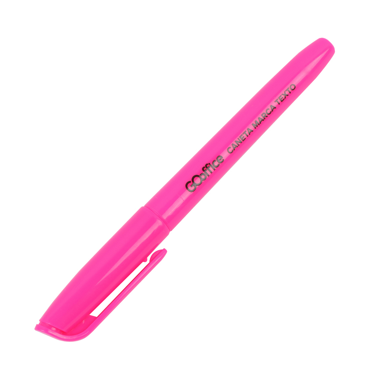 Caneta Marca Texto Go Office Rosa